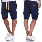 Mjukisshorts Mörkblåa cargoshorts