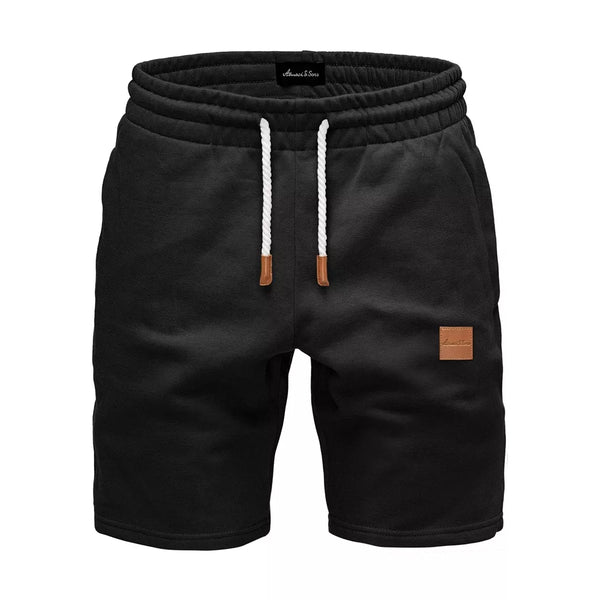 Svarta mjukisshorts herr