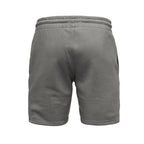Mörkgråa mjukisshorts från Amaci & Sons bakifrån