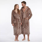 Beige morgonrock unisex - billiga morgonrockar dam och herr