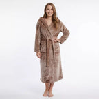 Beige morgonrock unisex - billiga morgonrockar dam
