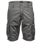 Mörkgråa cargoshorts från Amaci & Sons