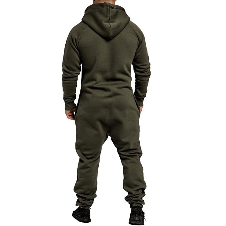 Härliga onesies med huva - Unisex - bakifrån