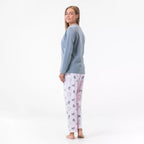 Pyjamas dam från Gaubert® i mjuk bomull med bekväm Comfort Fit.