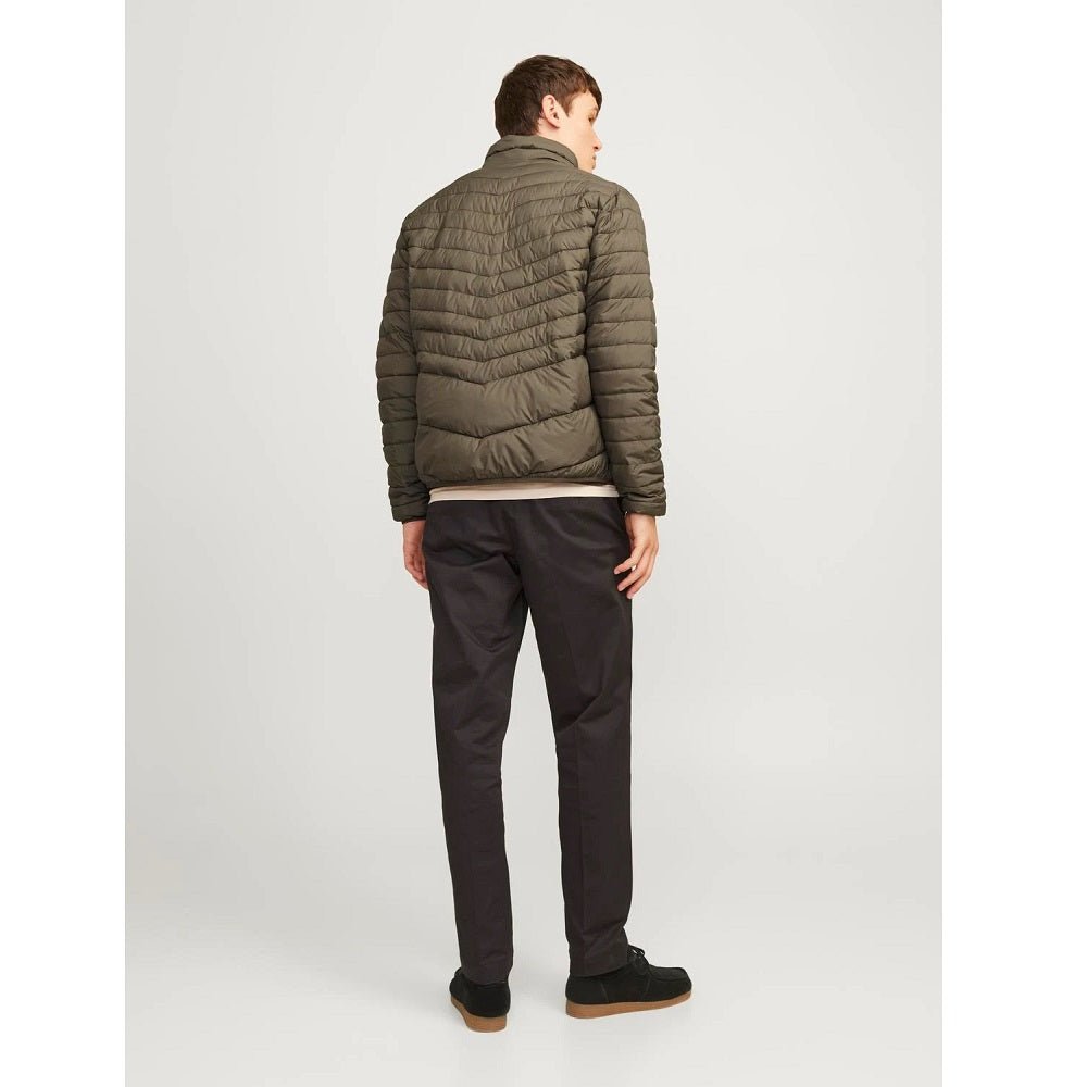 Grön Herrjacka från Jack and jones bakifrån