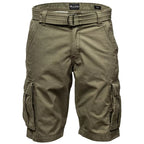 Cargoshorts Herr med Bälte – Amaci & Sons Bomullsshorts