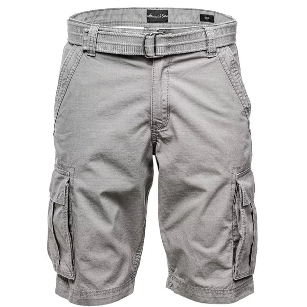 Cargoshorts Herr med Bälte – Amaci & Sons Bomullsshorts