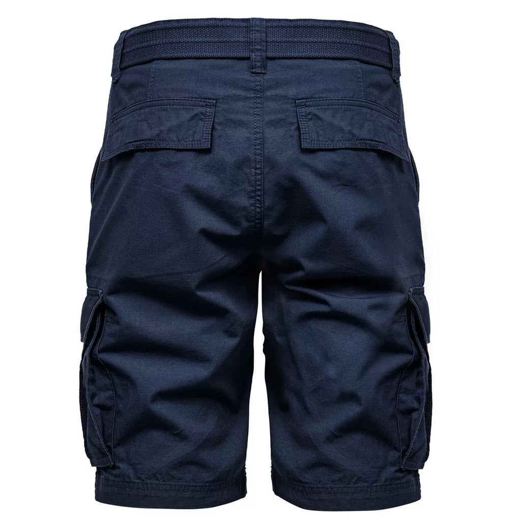Cargoshorts Herr med Bälte – Amaci & Sons Bomullsshorts