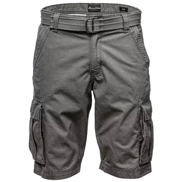 Cargoshorts Herr med Bälte – Amaci & Sons Bomullsshorts