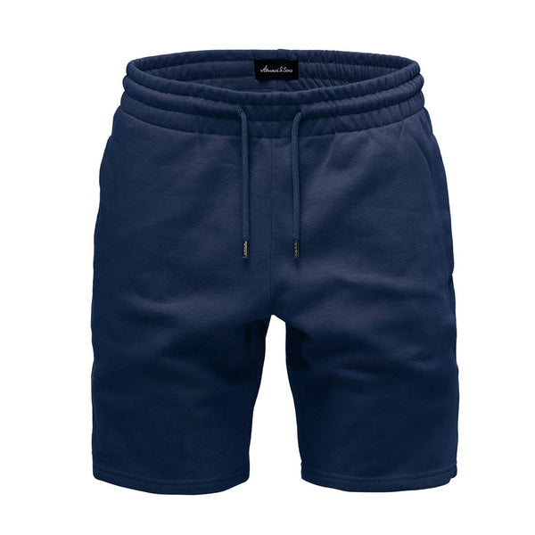 Sweatshorts Herr - Mjukisshorts för herrar - mörkblå