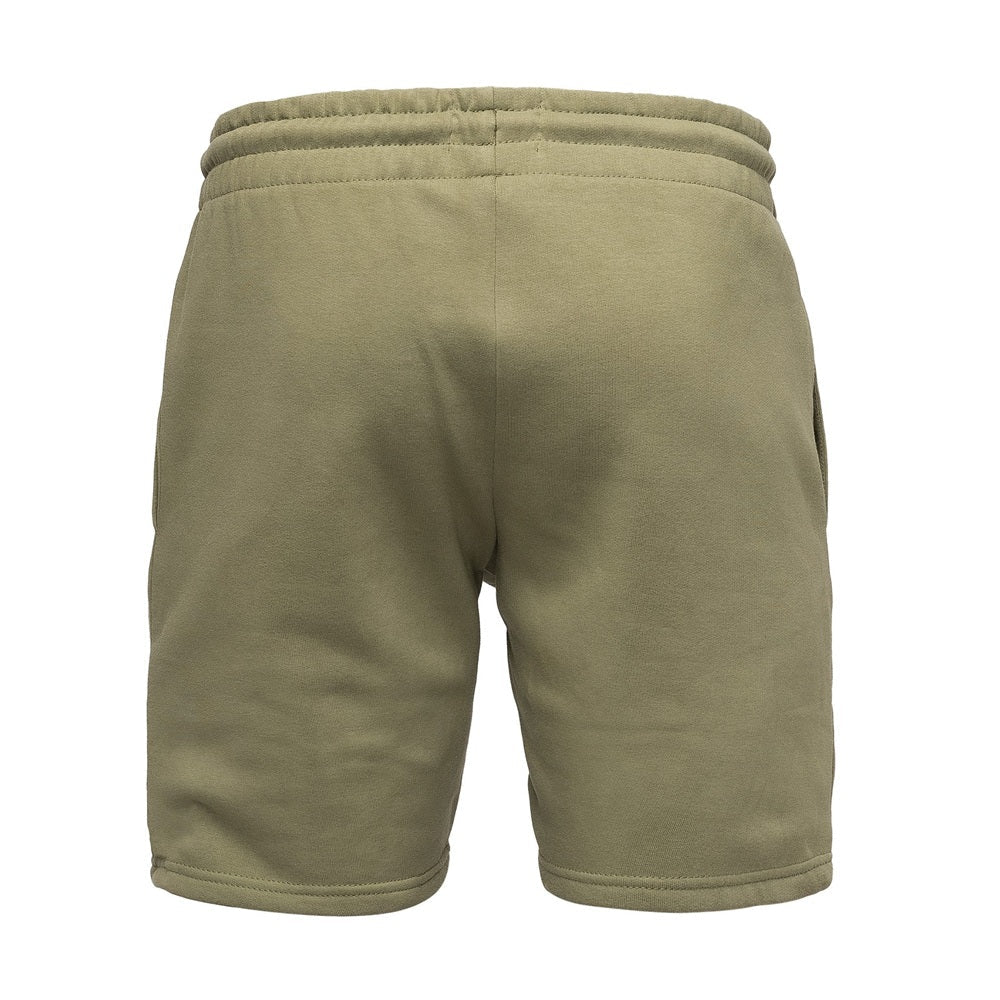 Sweatshorts Herr - Mjukisshorts för herrar - gröna bakifrån