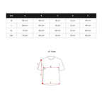 T-shirt Black Gold - Helvit Slim Fit Herr storlekstabell