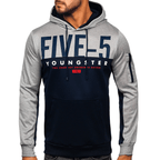 Herrtröja med luva hoodie