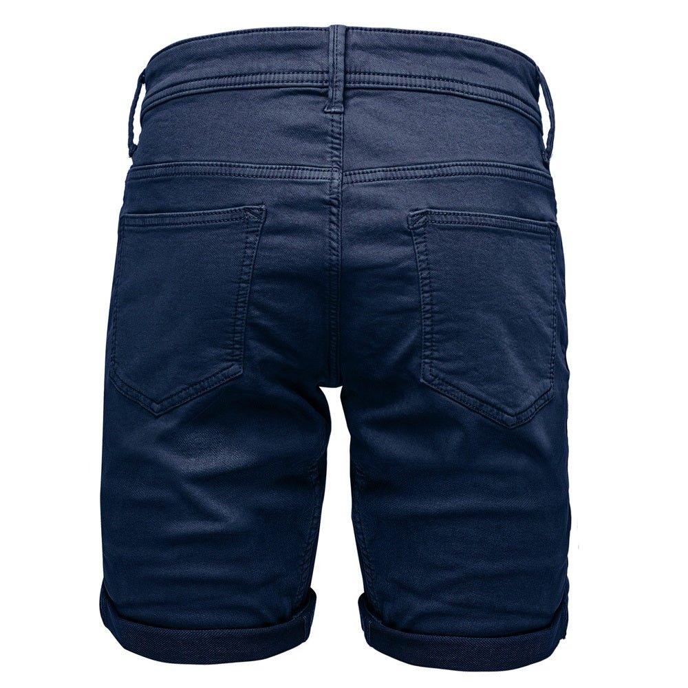 Jeansshorts Herr - Denim shorts från amaci & Sons mörkblåa bakifrån
