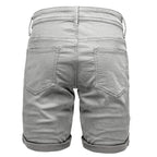 Jeansshorts Herr - Denim shorts från amaci & Sons ljusgråa bakifrån