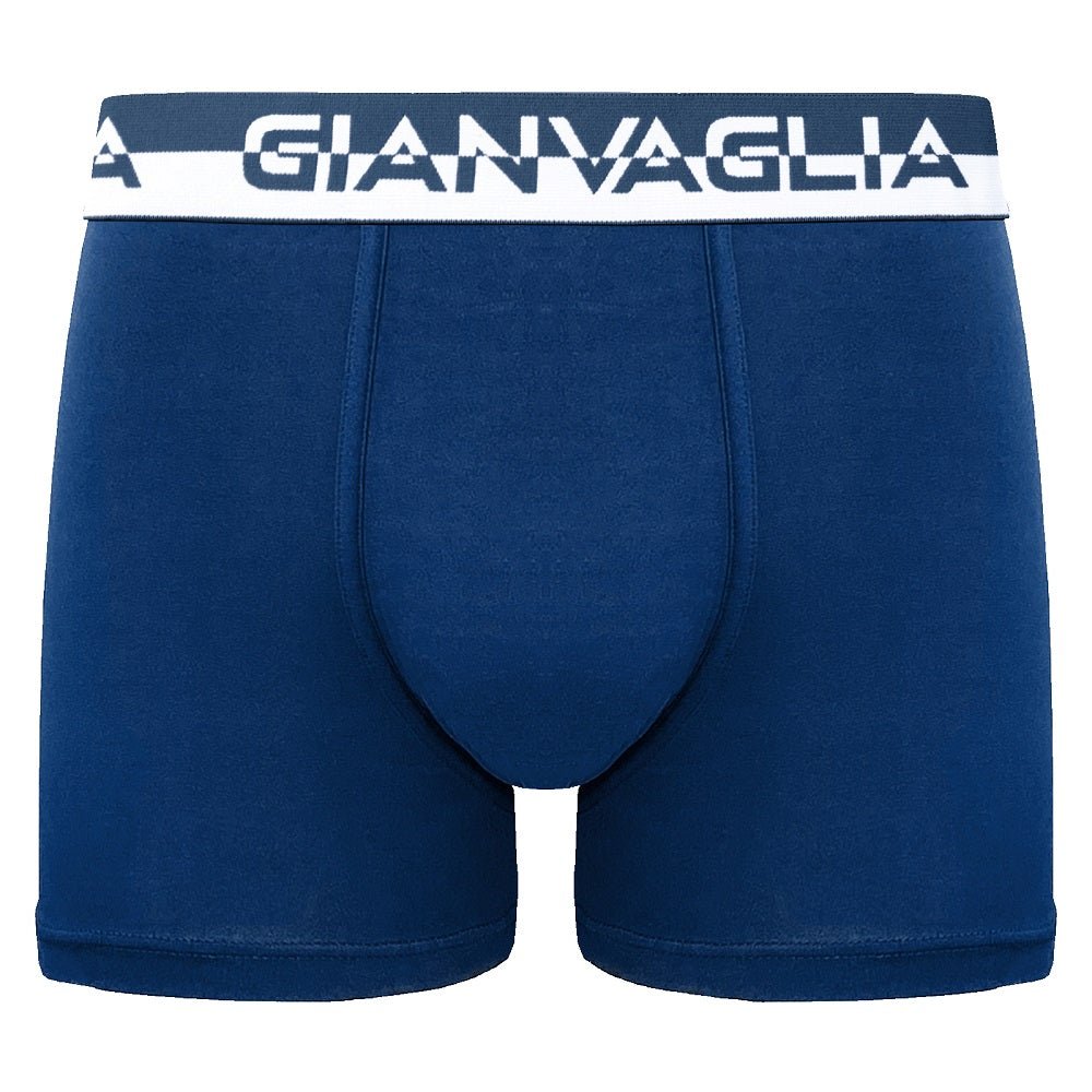 10 pack billiga boxershorts i solida färger - mörkblåa