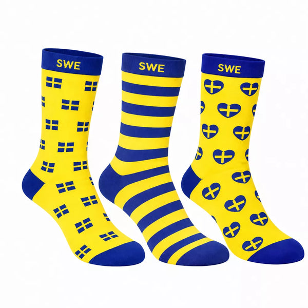 Strumpor Sverige Fotbolls VM 2026