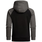 Superskön Hoodie svart/grå