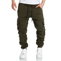 Sweatpants Herr - Härliga mjukisbyxor med cargofickor gröna
