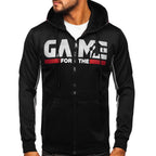 Zip hoodie herrtröja