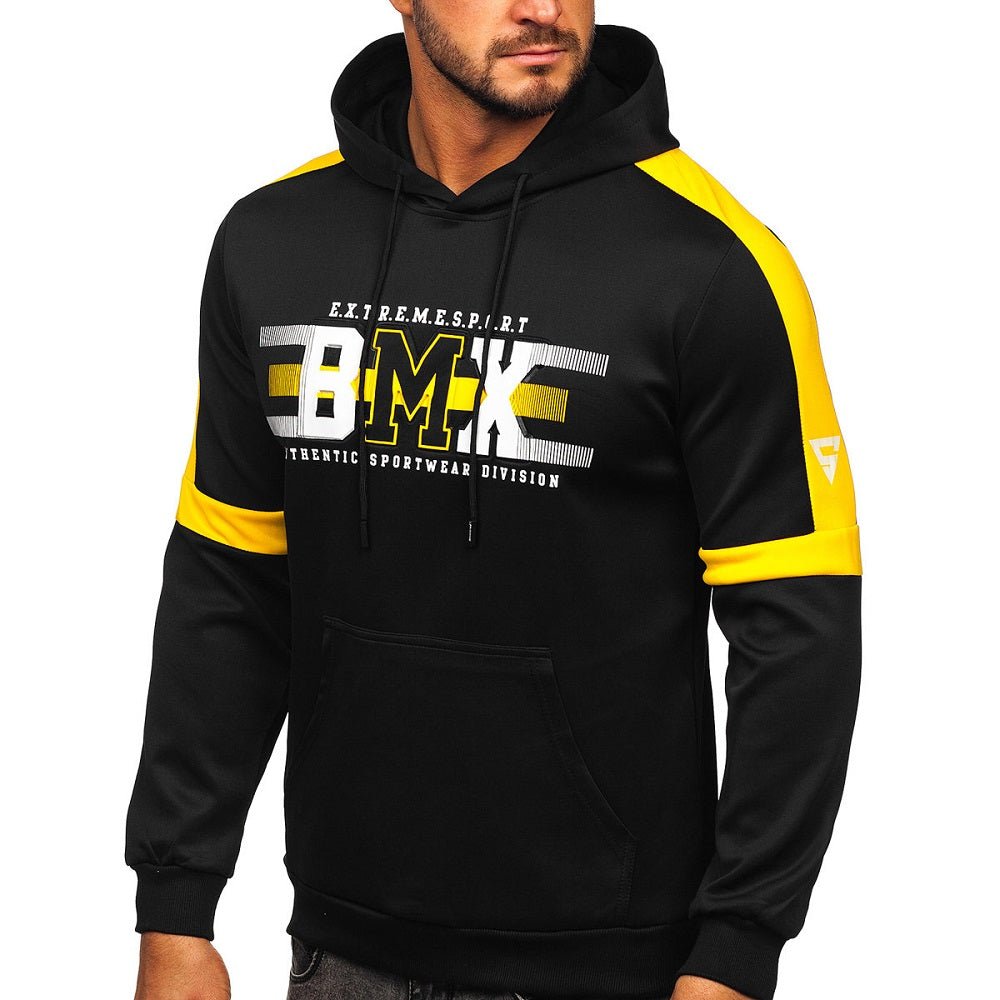 Svart Hoodie BMX - Herrtröja