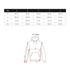 Hoodie med tryck Athletics - Herr storlekstabell