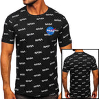 Svart NASA T-shirt - Herrtröja med tryck