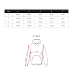 Hoodie - Stilren herrtröja storlekstabell