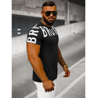 Kortärmad tröja - Svart T-shirt Bronx sidan