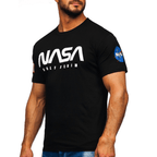 Svart T-Shirt printed NASA