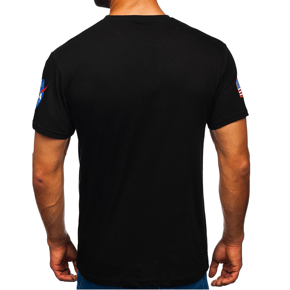 Svart T-Shirt printed NASA