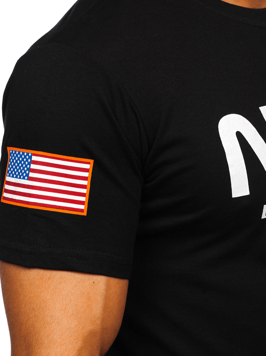 Svart T-Shirt printed NASA