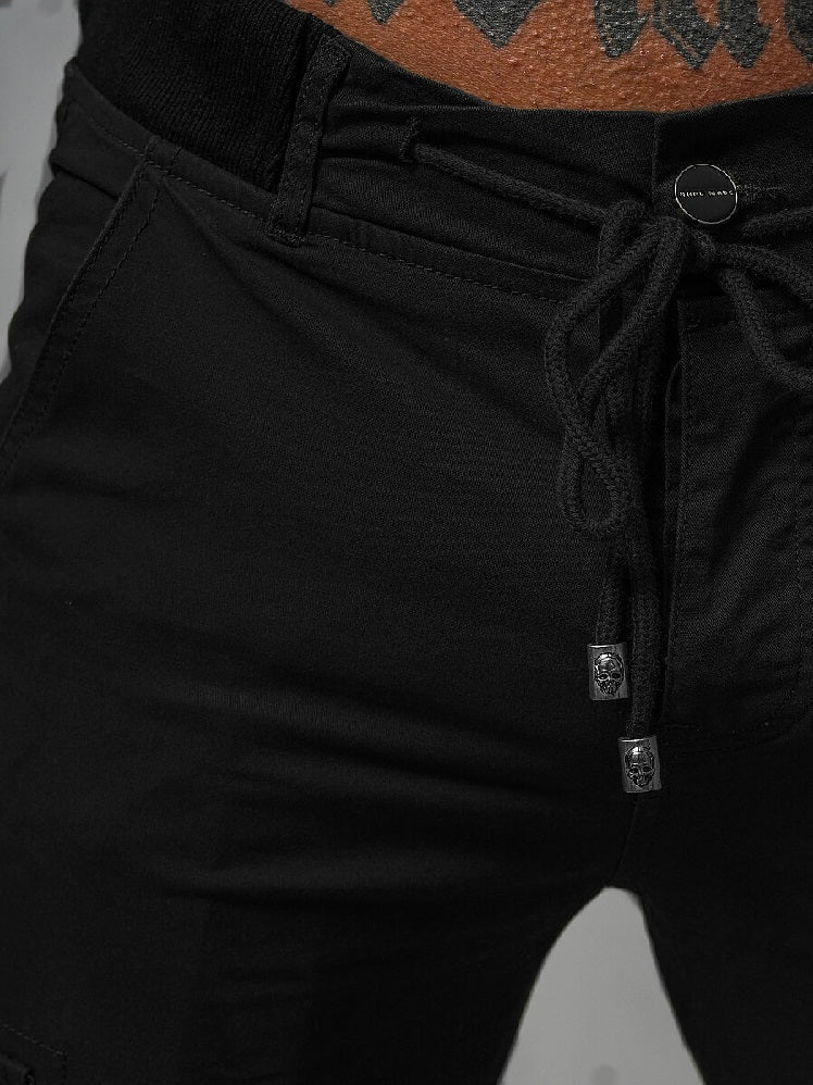 Svart cargobyxa - Herr joggers zoom
