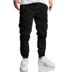 Svarta chino joggers 499 kr - cargobyxor - herrbyxor