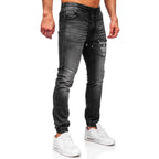 Svarta jeans i joggers modell - Herrjeans sidan