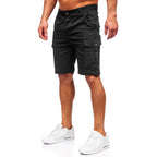 Svarta cargoshorts - Kortbyxor herr sidan