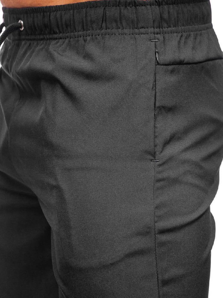 Träningsanpassade shorts - Svarta herrshorts zoomad
