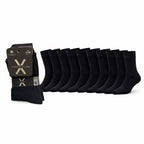10-pack svarta herrstrumpor X-Sole