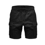 Svarta cargo mjukisshorts från Amaci & Sons
