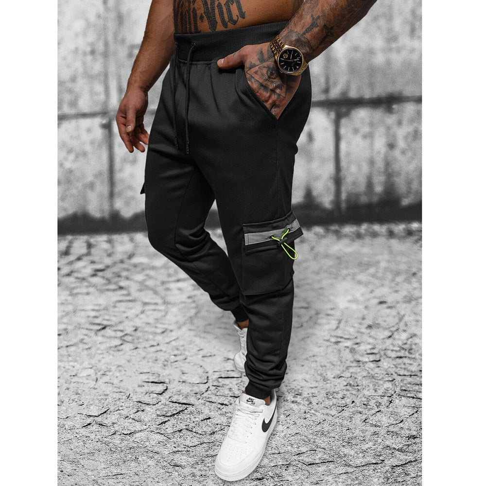 Svarta sweatpants - mjukisbyxa herr