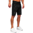 Svarta jeansshorts -Trendslitna herr sidan