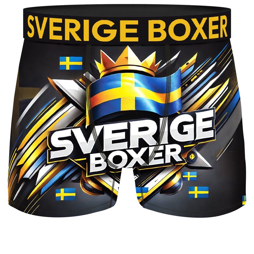 Sverige Boxer - kalsonger herr med svenska motiv - herrkalsonger