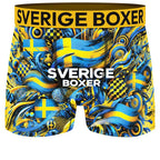 Sverige Boxer - kalsonger herr med svenska motiv - fräcka mönster