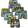 Kalsonger Herr - Flerpack Sverige boxershorts för herrar