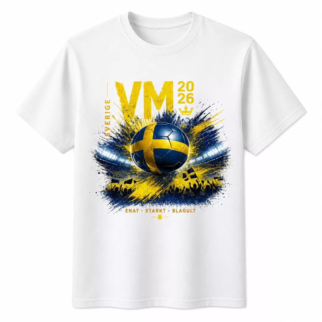 Sverige Vm tröja - vit
