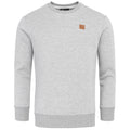 Billiga Sweatshirts basic herrtröjor ljusgrå