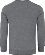 Sweatshirt Herr - Långärmad mörkgrå herrtröja