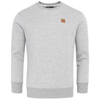 Sweatshirt Herr - Ljusgrå långärmad herrtröja
