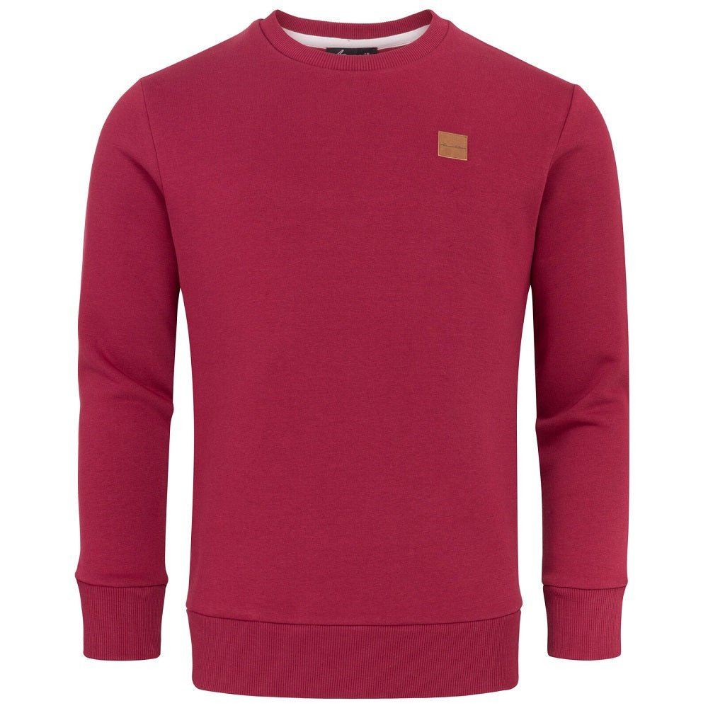 Sweatshirt Herr - Röd långärmad herrtröja