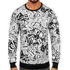 Sweatshirt i polyester - Herrtröja framifrån